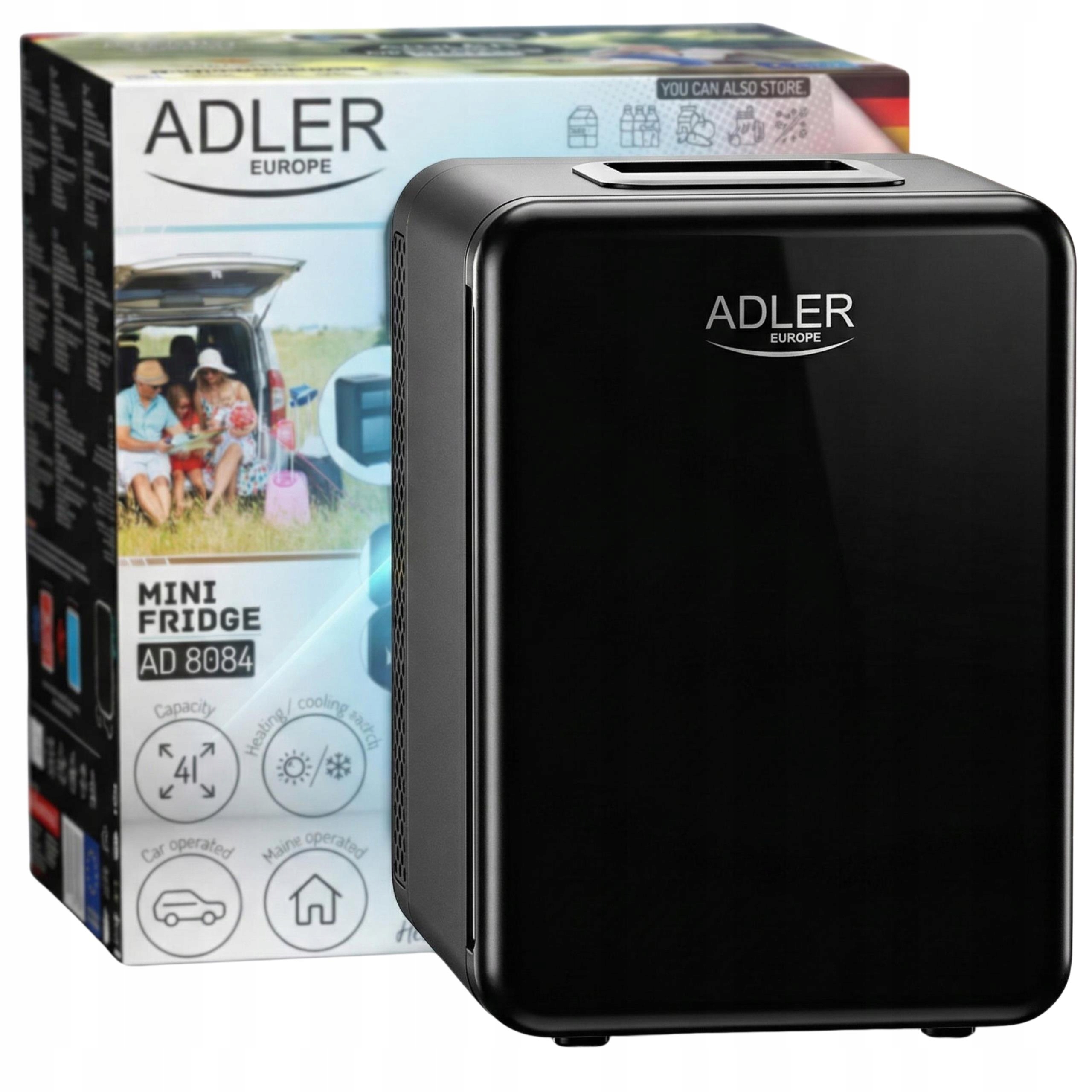 Malá Přenosná Mini Lednička Turistická 4L S Funkcí Ohřevu 12V 230V