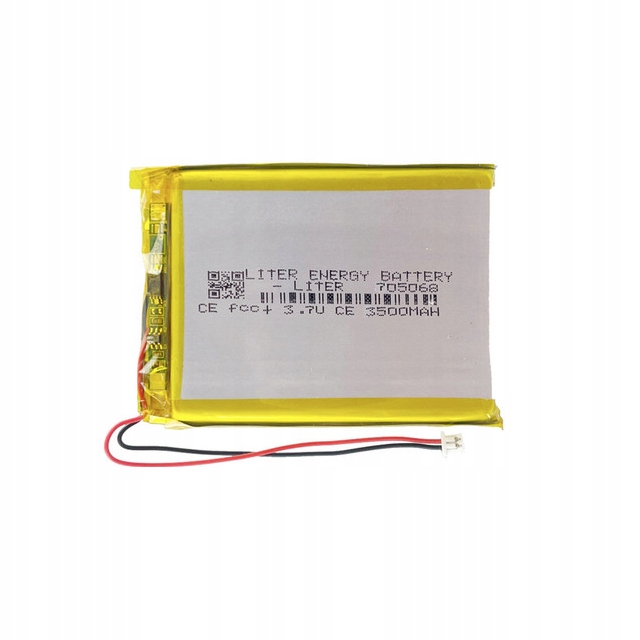 

Bateria Akumulator Li-Poly 3500mAh 3.7V Jst 705068