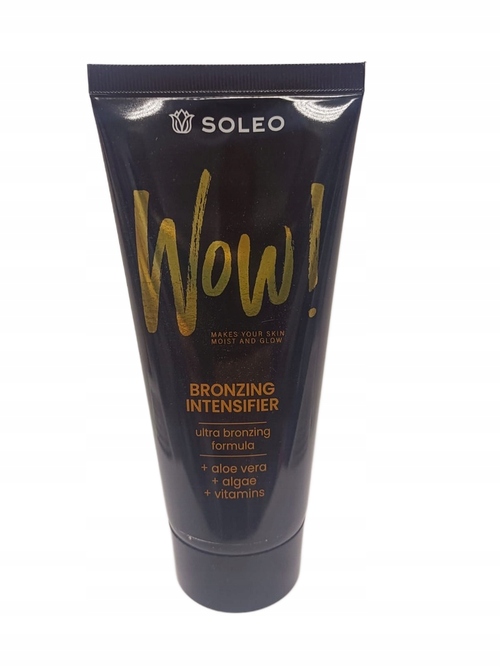 Soleo Wow Aktivátor opalování, krém s bronzerem a aloe vera do solária