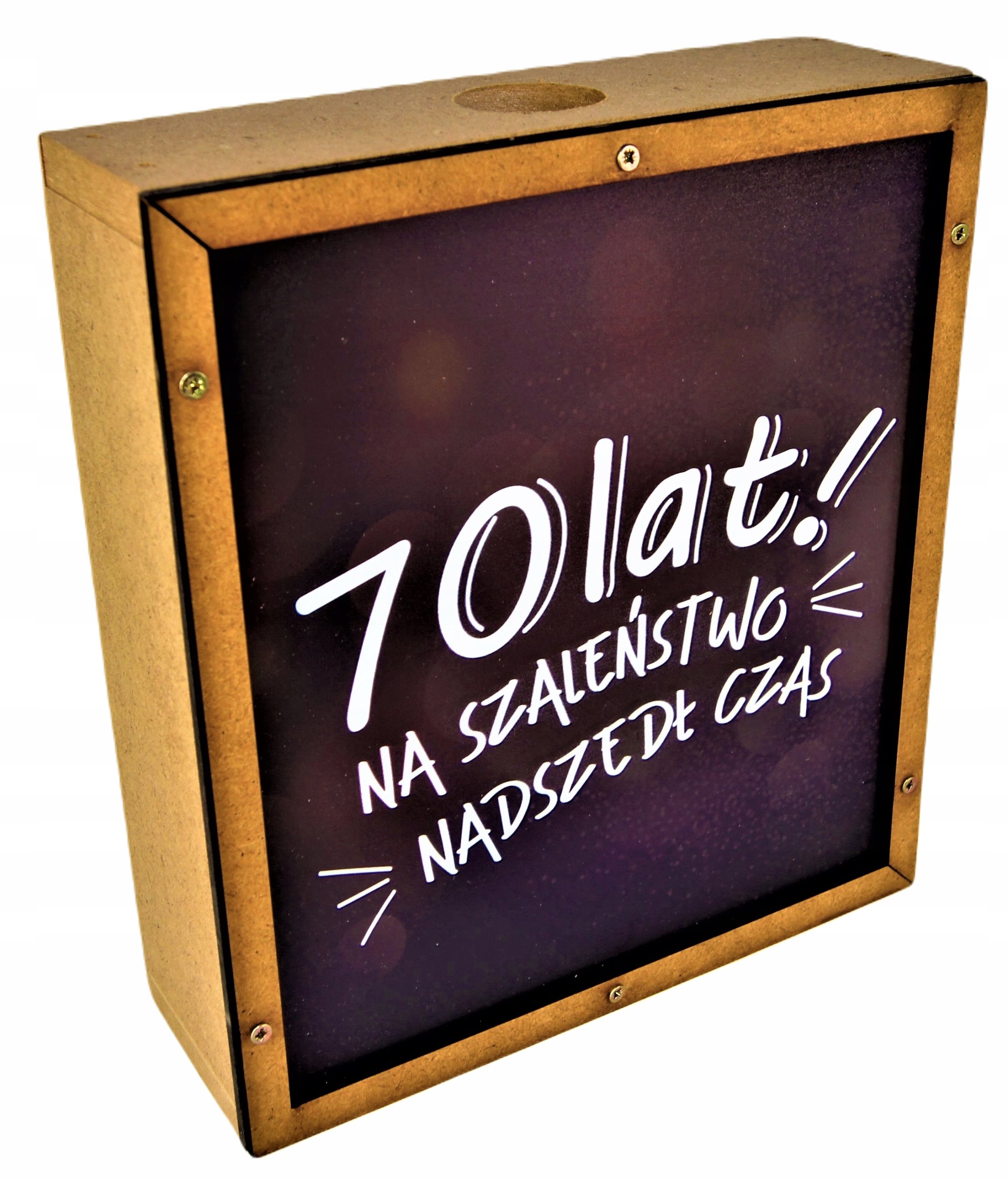 

Śmieszny Skarbonka XXL 70 Urodziny