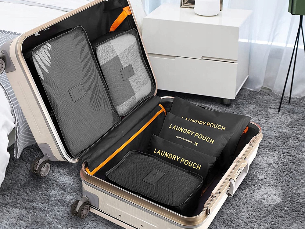 ORGANIZERY PODRÓŻNE DO WALIZKI SIATKI NA PRANIE x6 Rodzaj organizer