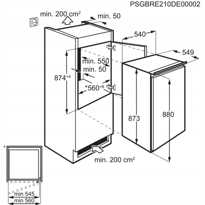 Chłodziarka Electrolux LFB2AE88S EAN (GTIN) 7333394014173