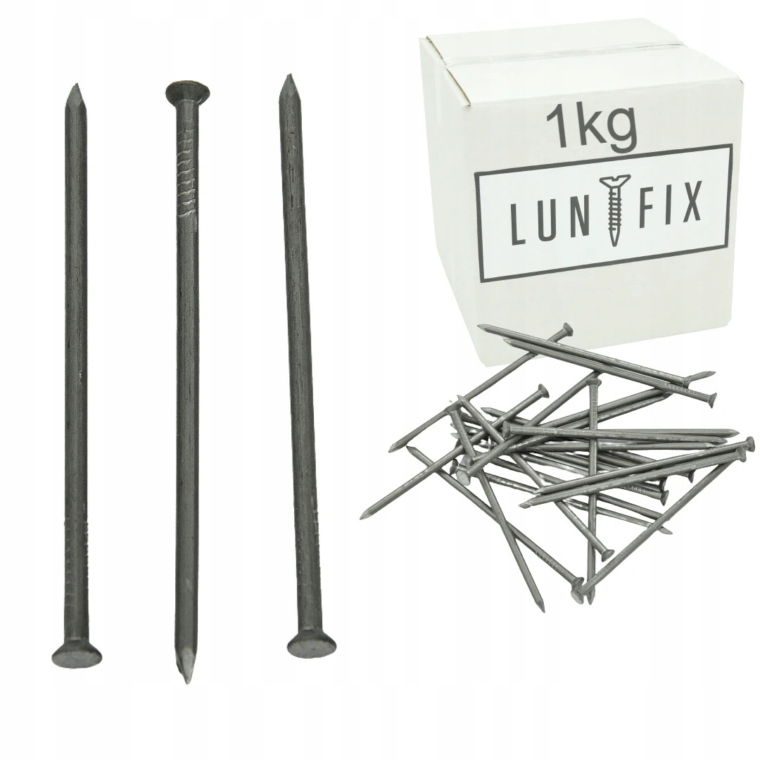 

Gwoździe Budowlane czarne zwykłe 4,2x100 mm 1kg