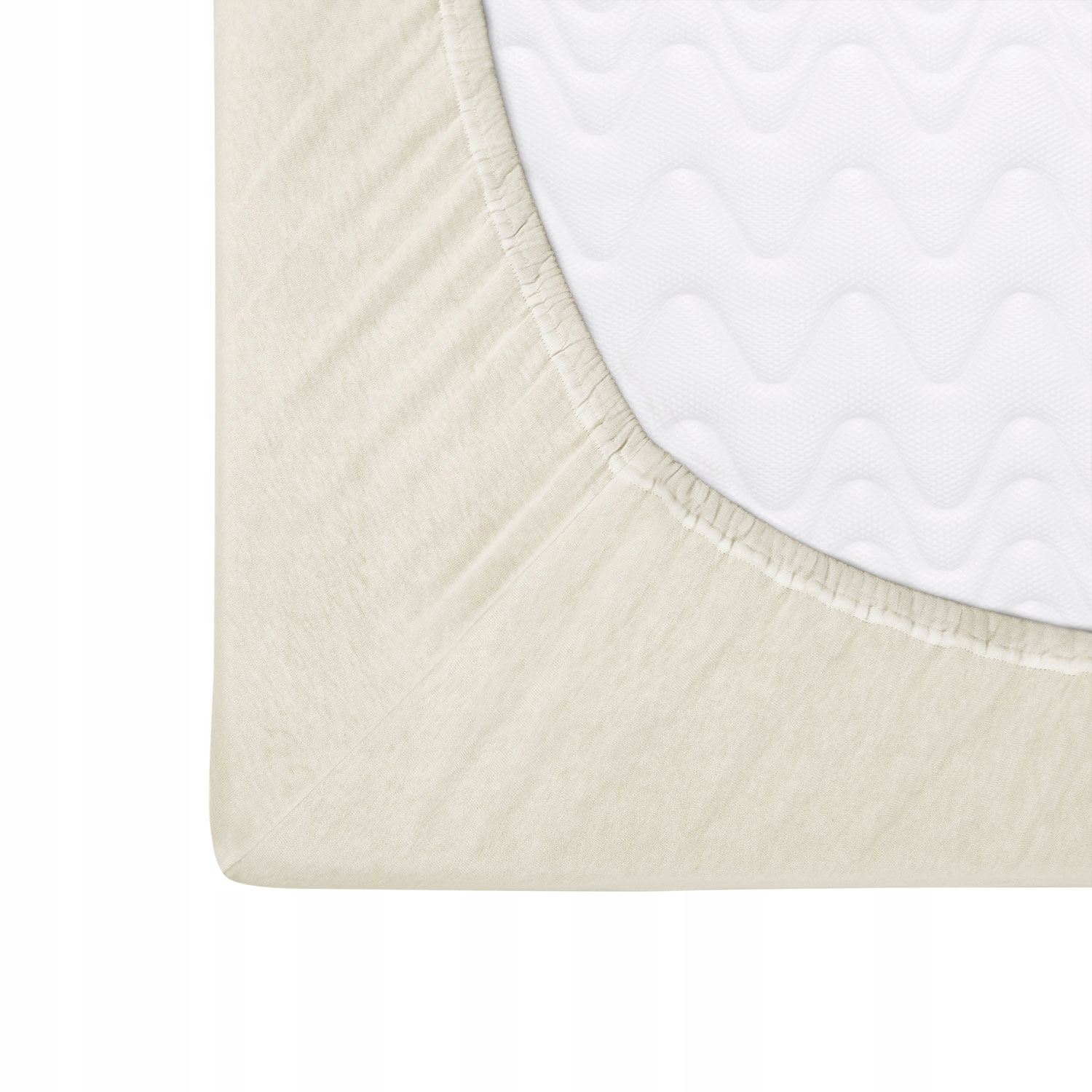 Prześcieradło jersey z gumką 170/180x200 ekologia