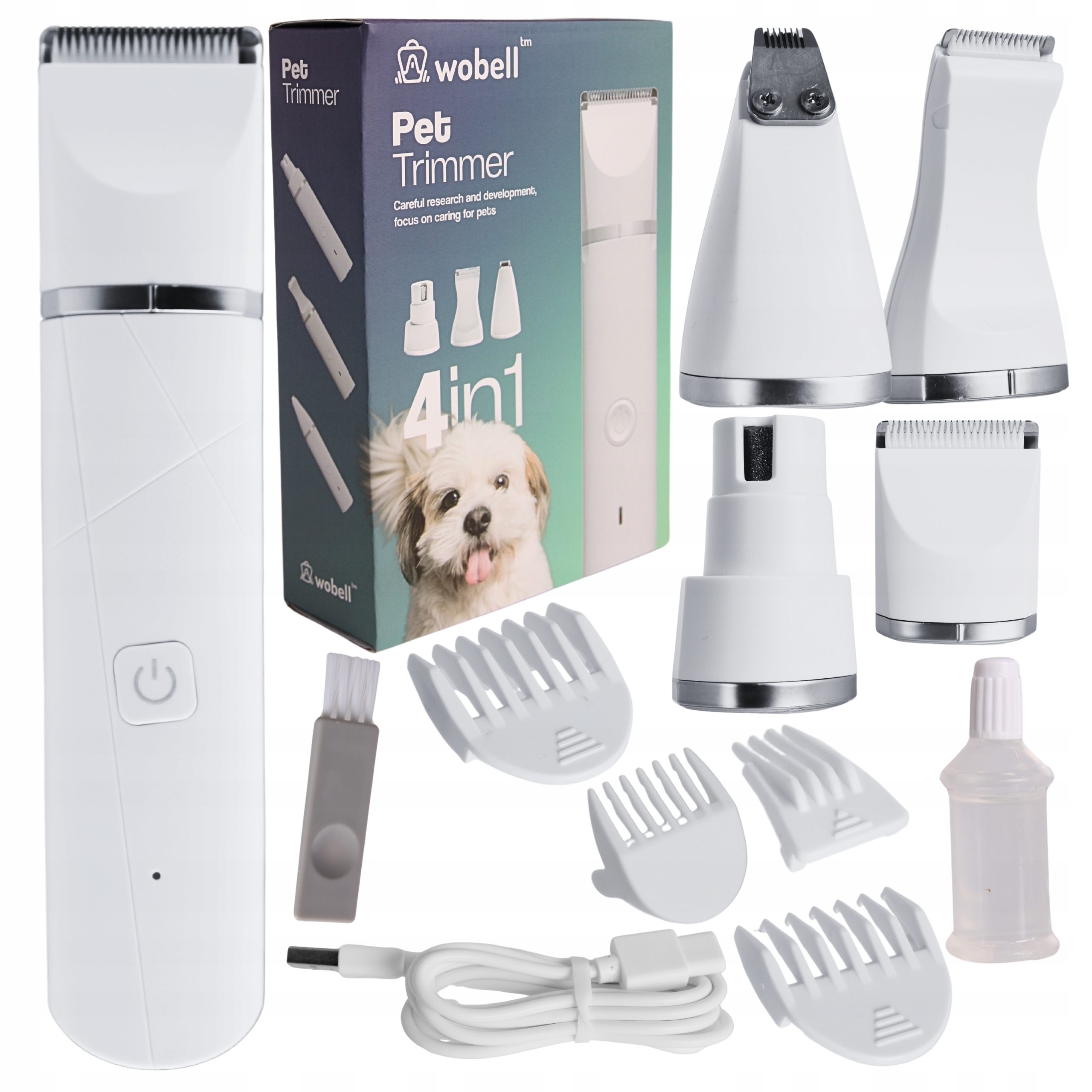 Zastřihovač Pro Stříhání Zvířat, Pes, Kočka, Dobře Stříhá, Tichá Sada