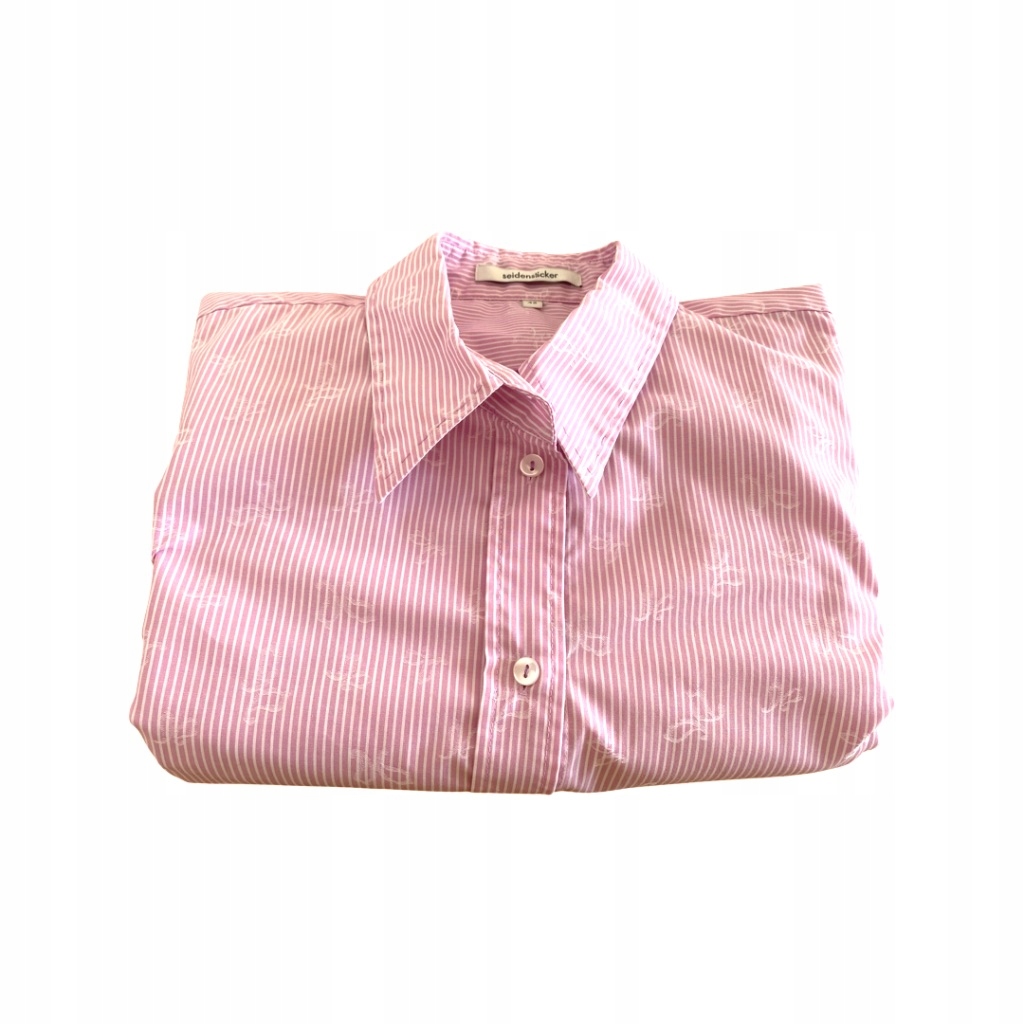 koszula SEIDENSTICKER L / śliczna / 8218 Dekolt kołnierzyk