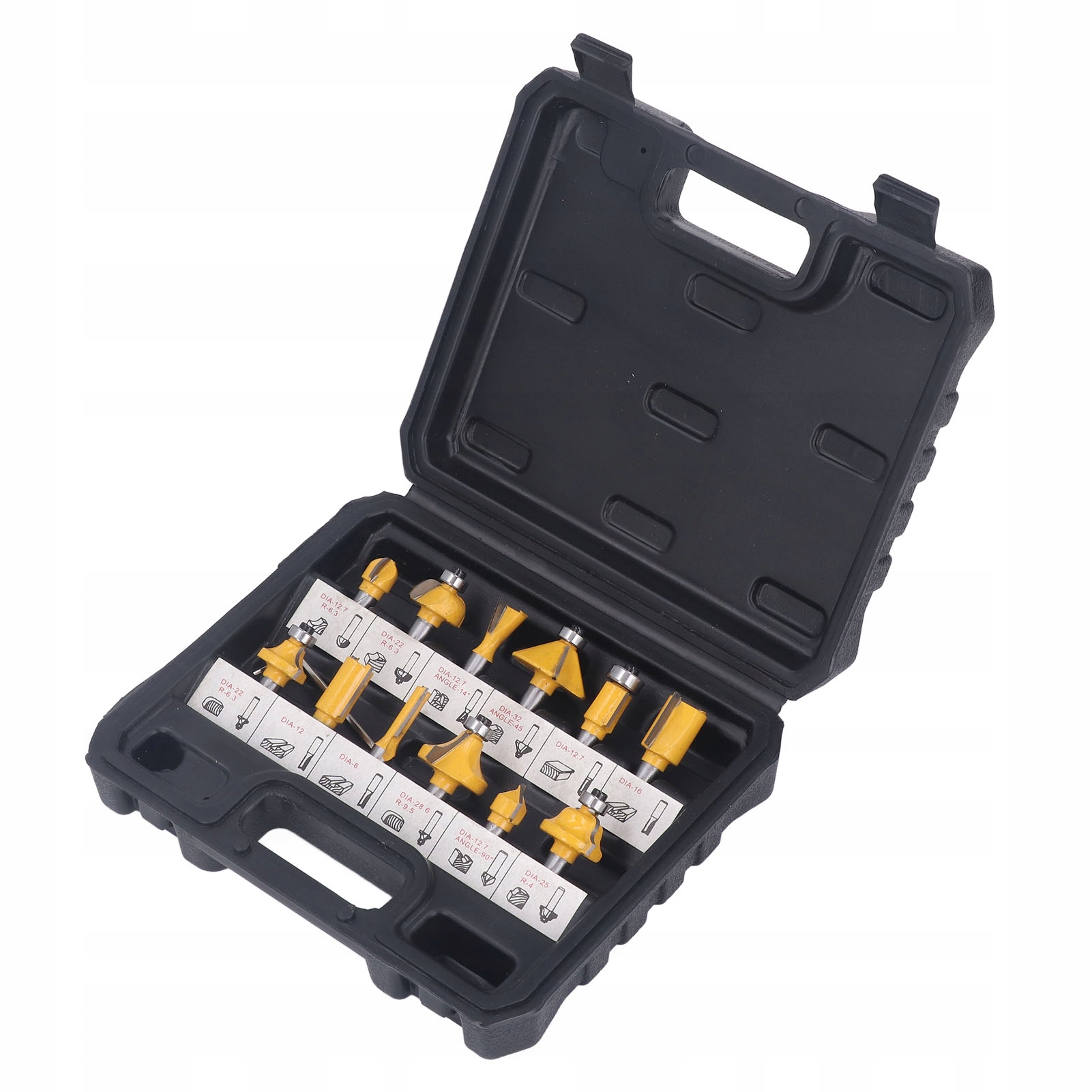 12x FREZ DO DREWNA ZAOKRĄGLAJĄCY WKĘSŁY TRZPIEŃ Rodzaj frez pojedynczy