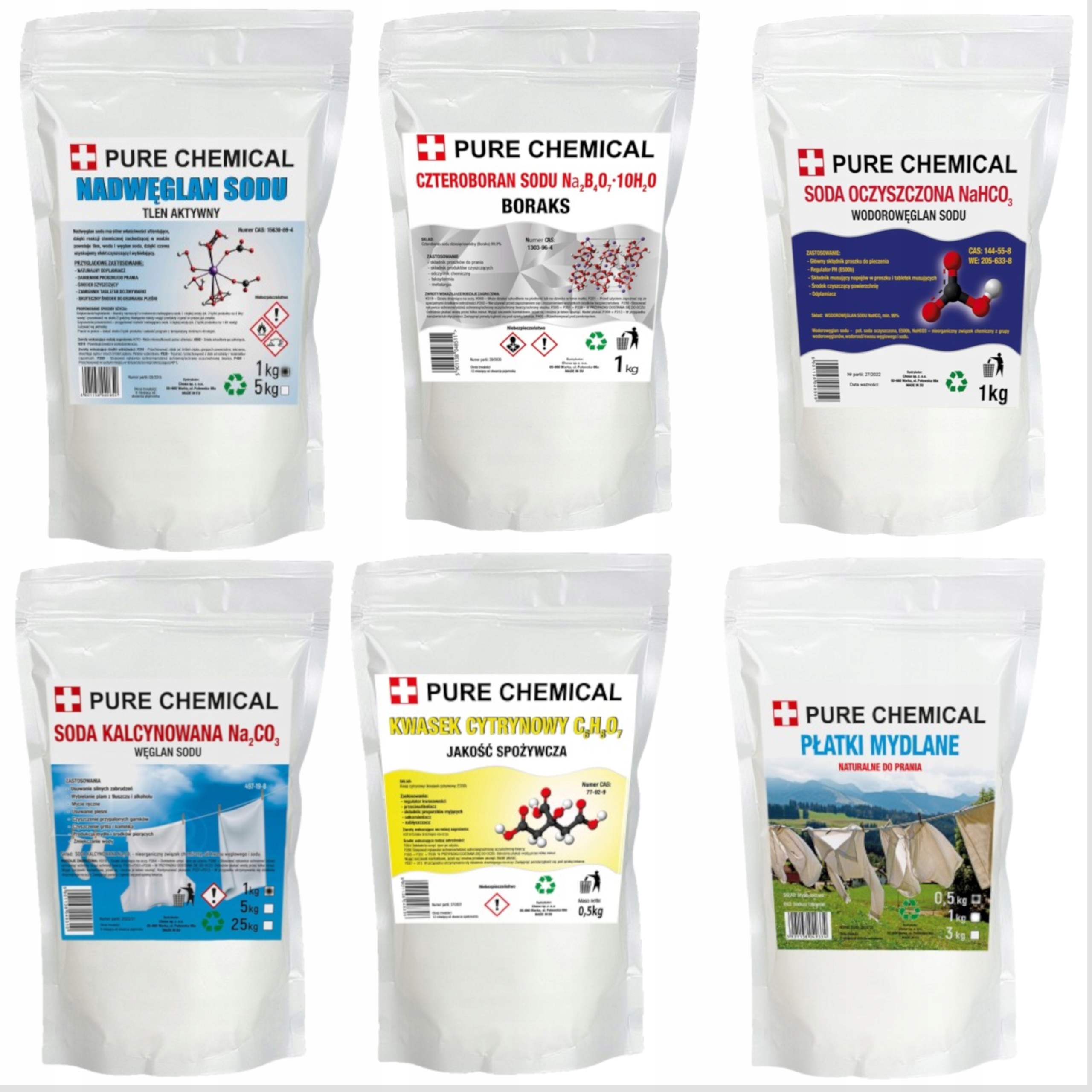 Levně Perkarbonát Sodný Aktivní Kyslík 1 Kg.ekologické Praní, Úklid A Nejen To