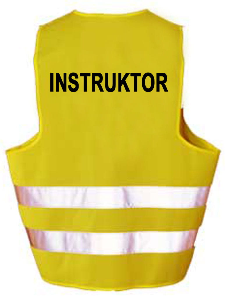 

Kamizelka odblaskowa Imprezowa nadruk Instruktor
