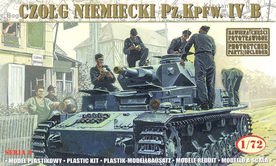Mirage 72852 1:72 Pz.Kpfw.IV Ausf.B 21 Panzerdivi