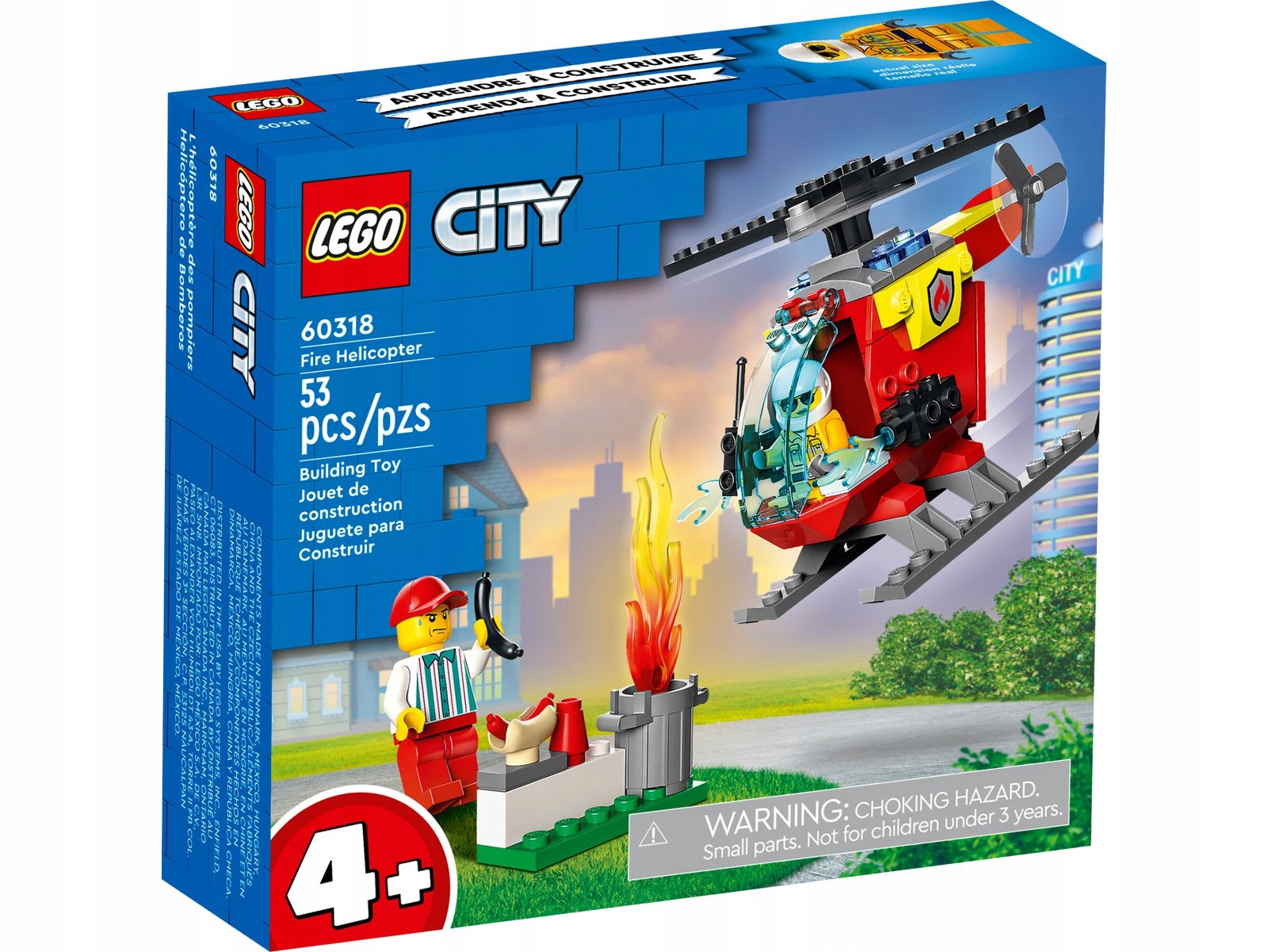 Lego 60318 City Helikopter strażacki