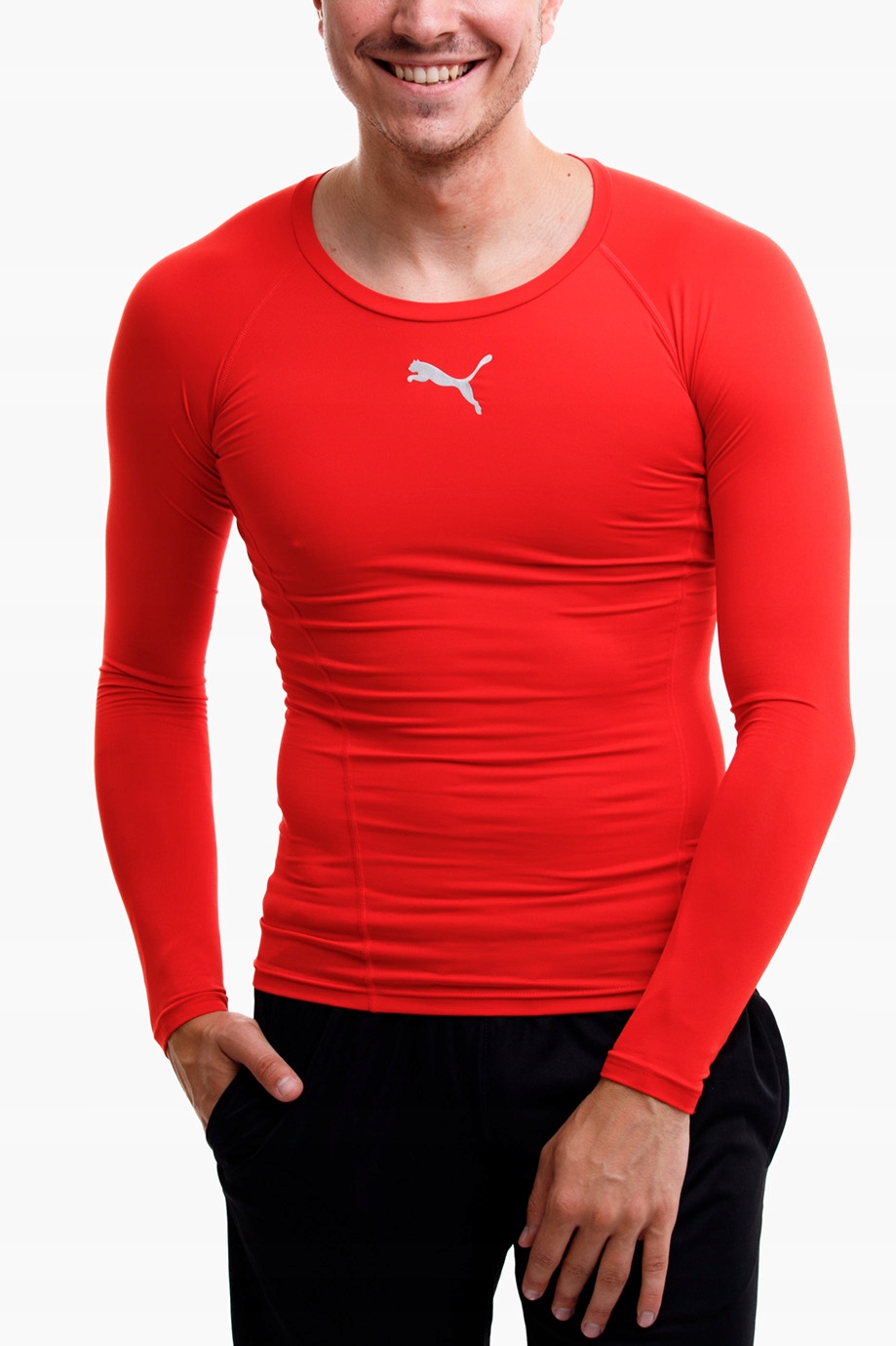 Puma pánské tričko s dlouhým rukávem, tričko s dlouhým rukávem Liga, velikost vel.