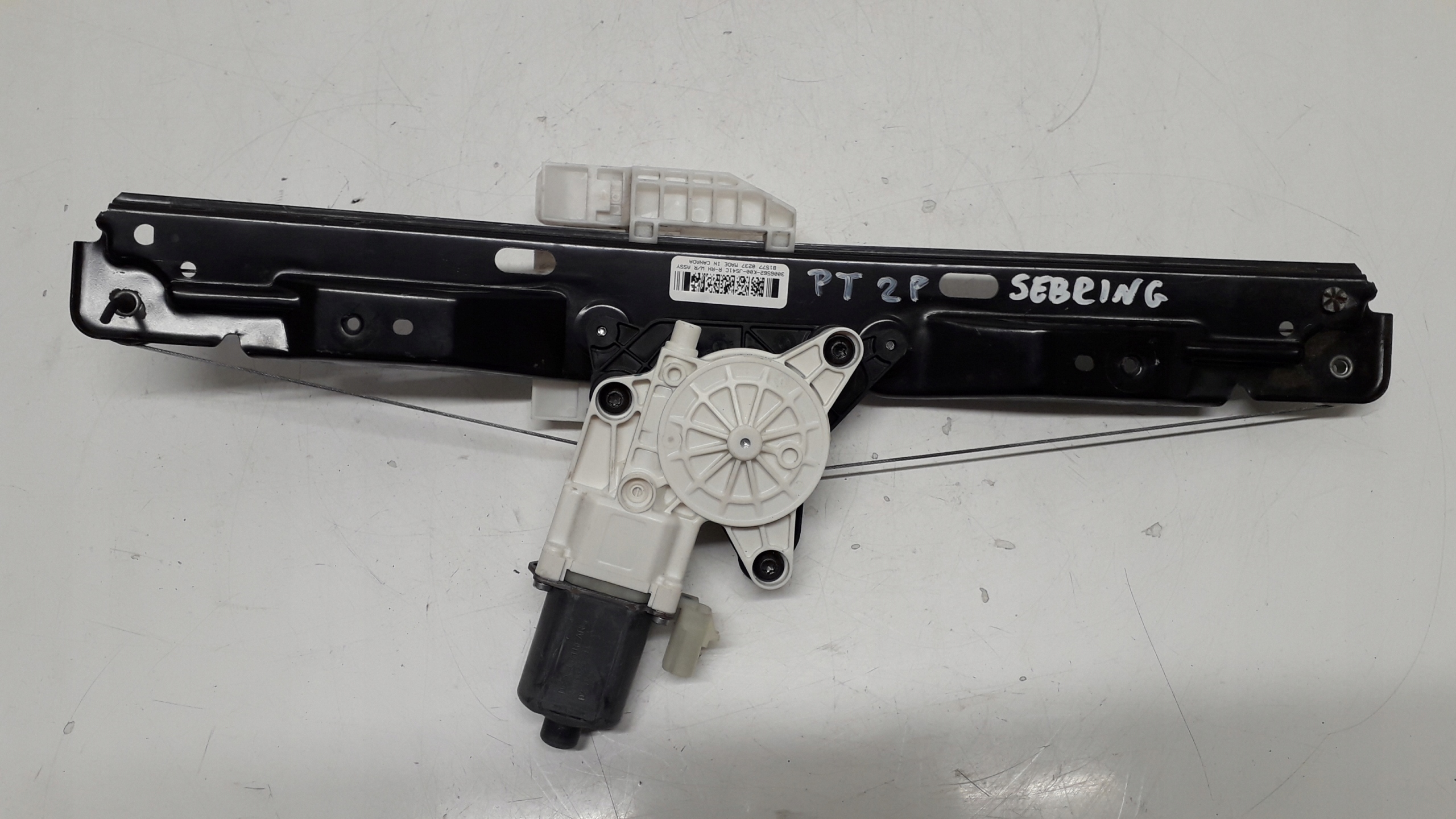 CHRYSLER SEBRING 3 06- MECHANIZM SZYBY PRAWY TYŁ