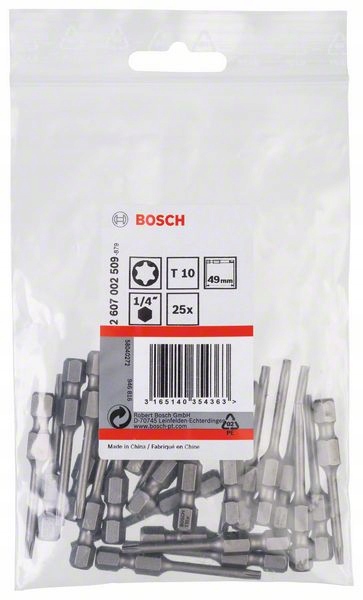 Šroubovací bit Extra Hart Bosch 2607002509, tvrdý bit pro šrouby