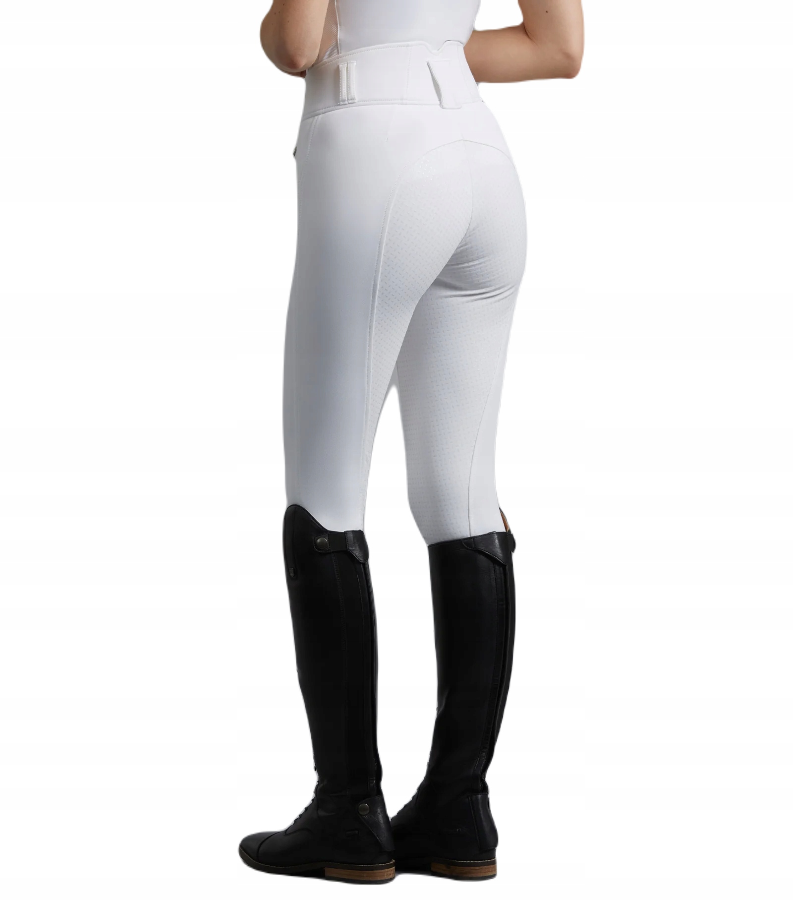 Dámské kalhotky Premier Equine Sophia High Waist s vysokým pasem, bílé, velikost 36
