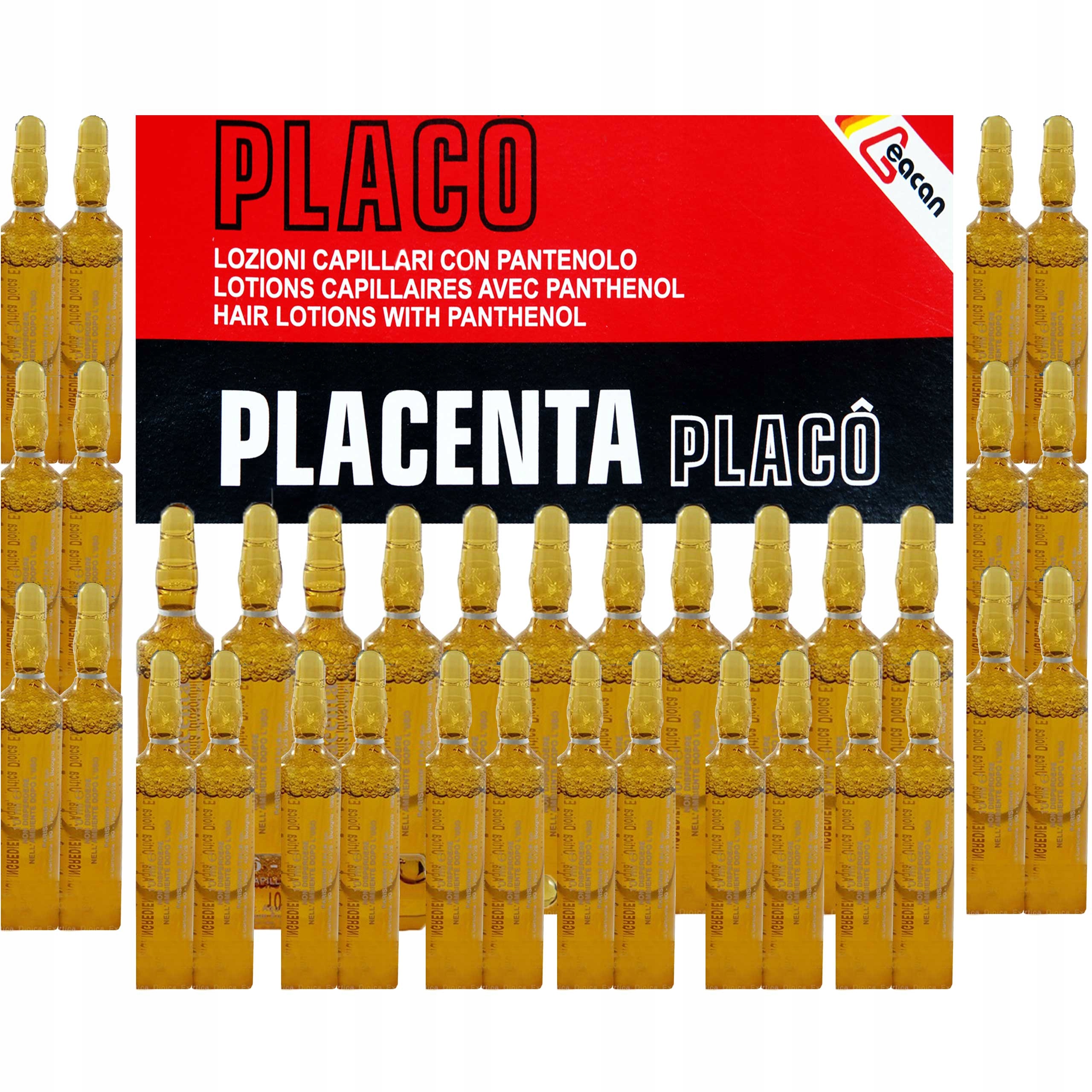 

Placenta Ampułki Na Porost Wypadanie Włosów 36x10m