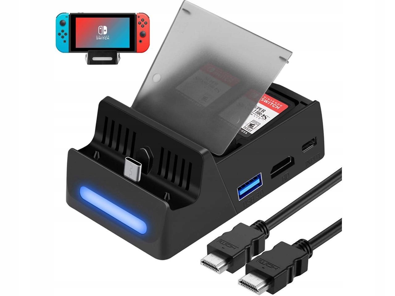 TV Stacja dokująca Nintendo Switch z kablem HDMI Sklep, Opinie, Cena