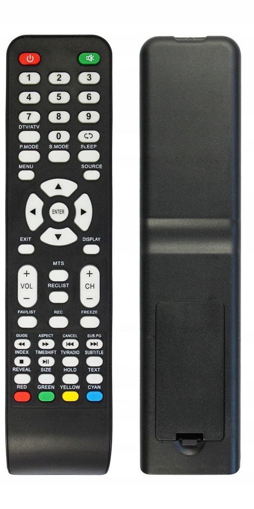 Pilot do TV Manta LED3903 Przeznaczenie TV