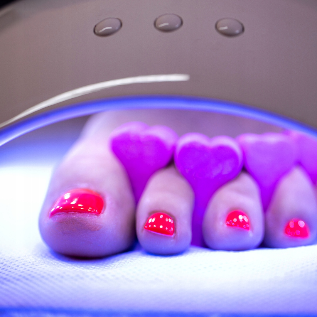 10 Sztuk Separator Pedicure do palców stóp pianka gąbka separatory pedi róż Marka bez marki