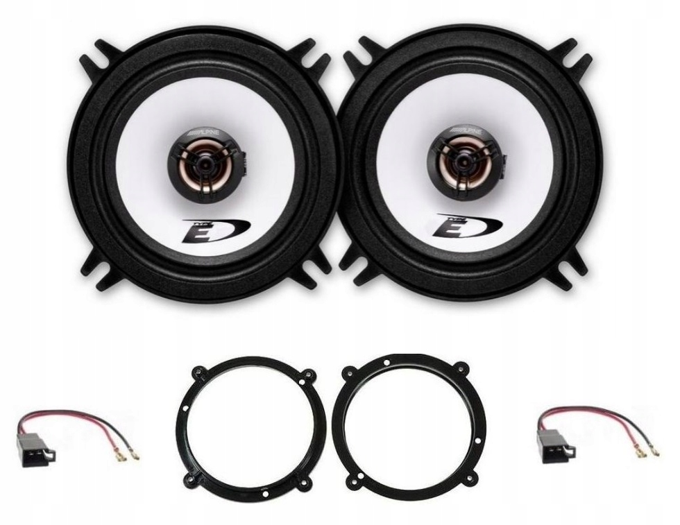 Reproduktory 130 mm distanční prvky Audi A3 1996 2005 přední Alpine SXE-1325S