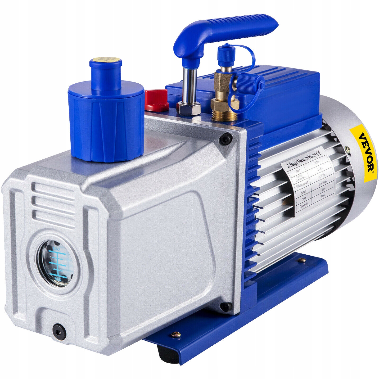 

Vevor Pompa Próżniowa 12CFM 1HP Podciśnieniowa