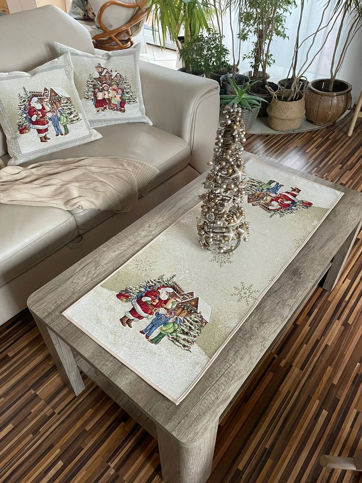 Běhoun se Santa Clausem 40x100 cm V10