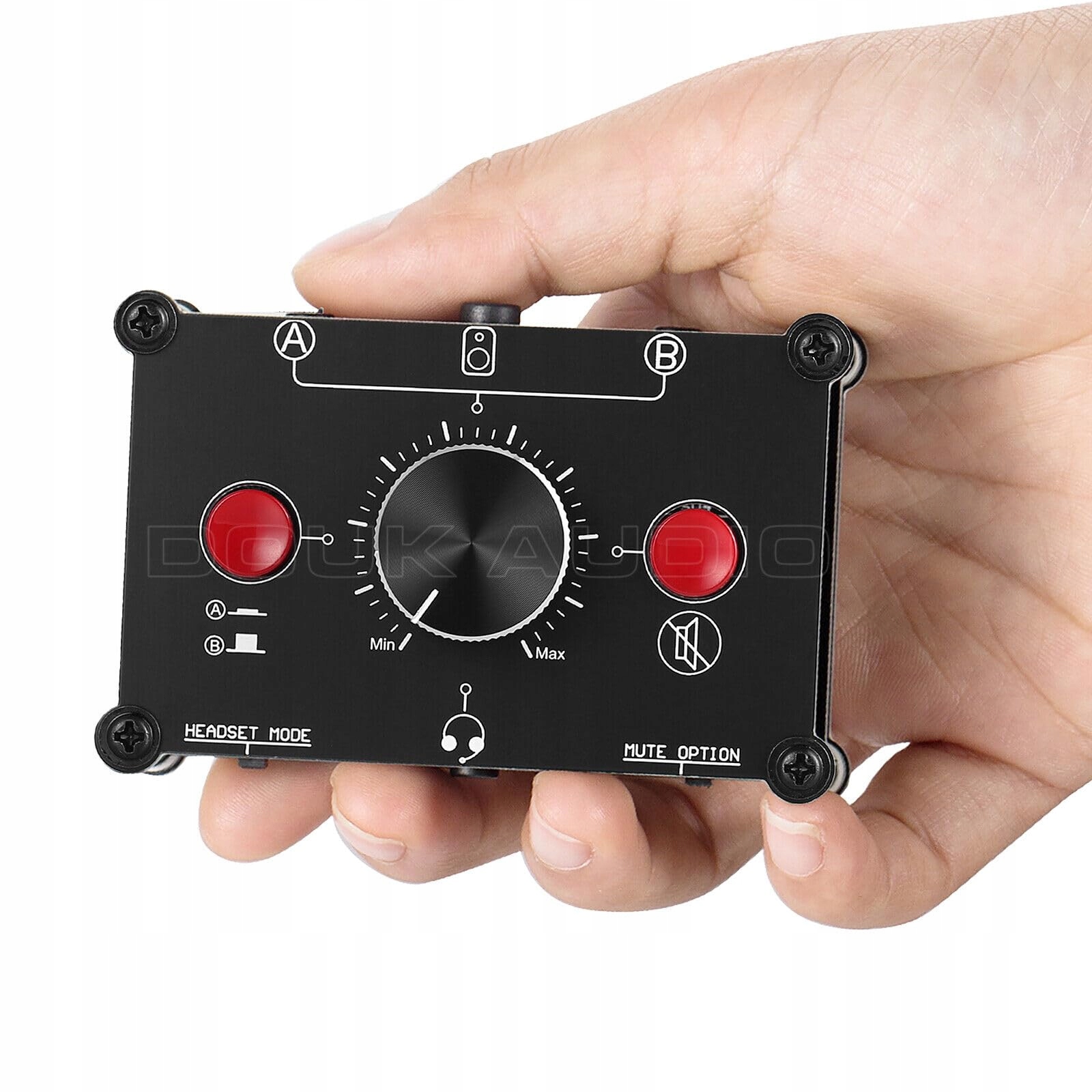 Nobsound MC1024 mini 2-drożny mikrofon przełącznik