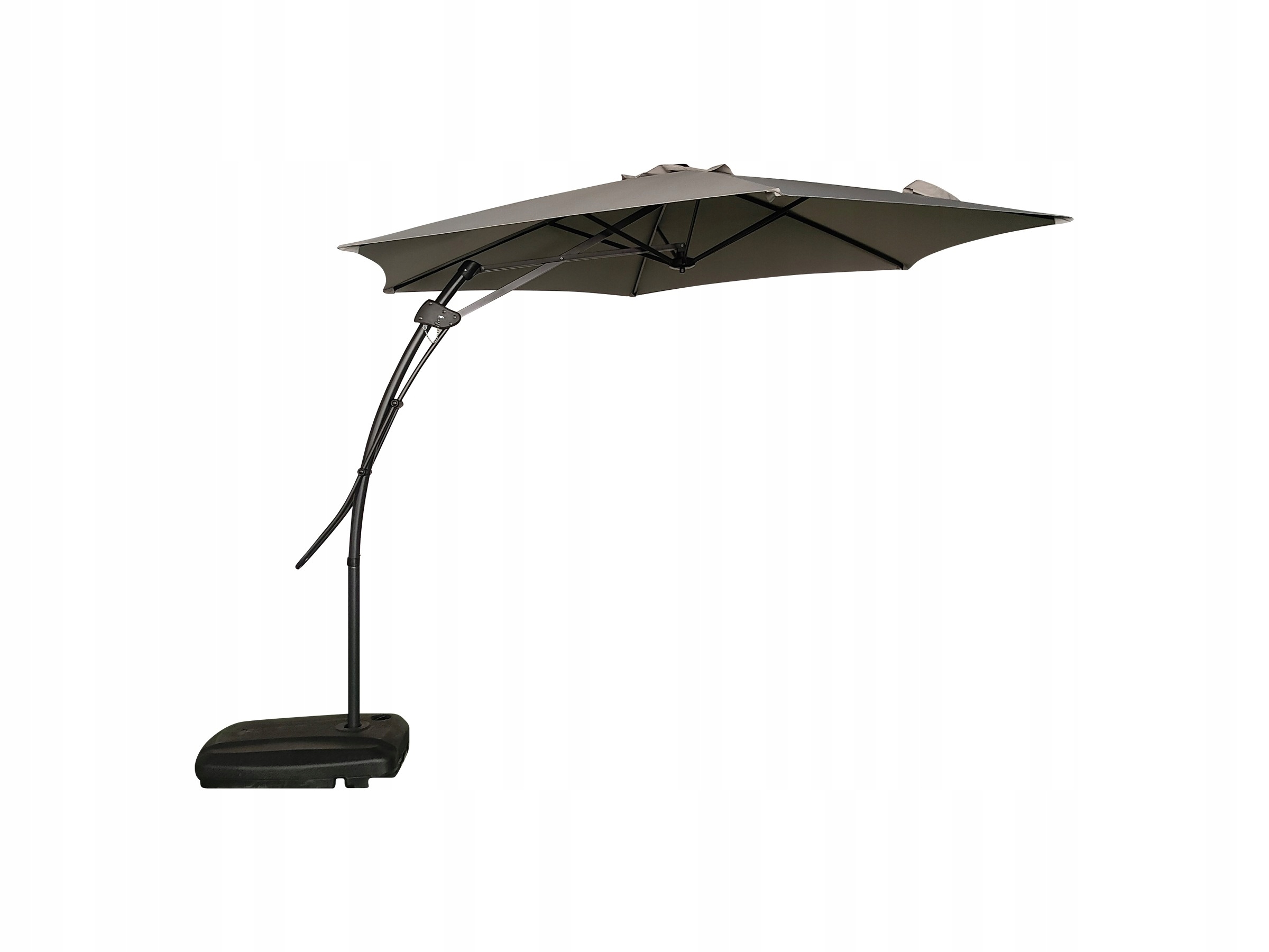 Zahradní slunečník Houseland Zylo 300 cm světle šedý