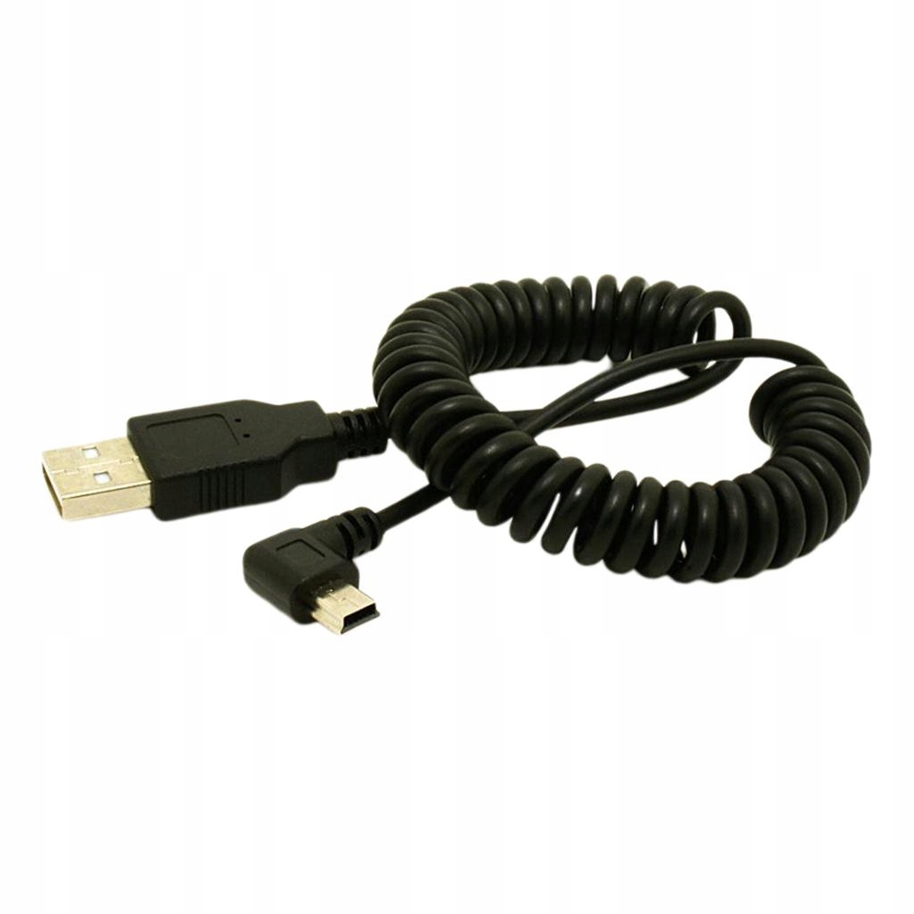 Mini USB r Kabel do synchronizacji danych 1 szt. Mini 5-pinowy kabel USB z męskiego na męskie do synchronizacji danych Typ kabel