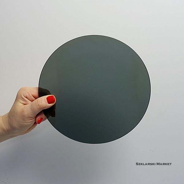 

Szkło czarne okrągłe, koło 4 mm antisol fi 20 cm