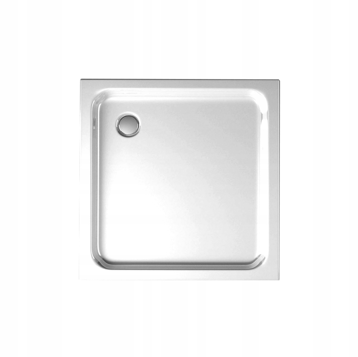 Brodzik Akrylowy Kwadratowy Niski MSB20 80x80