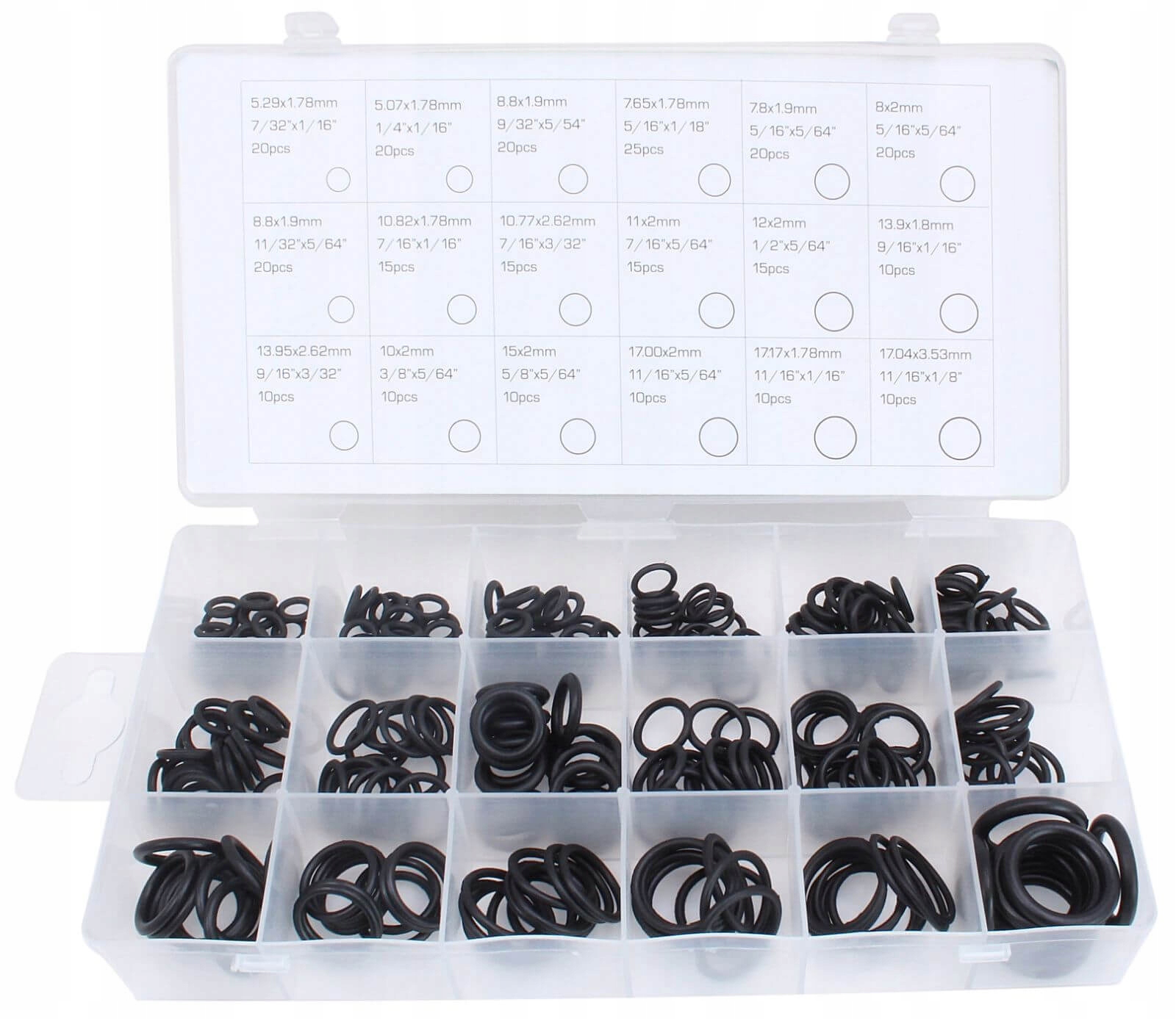 

Oringi O-ring Oringów Do Klimatyzacji 270 Szt.