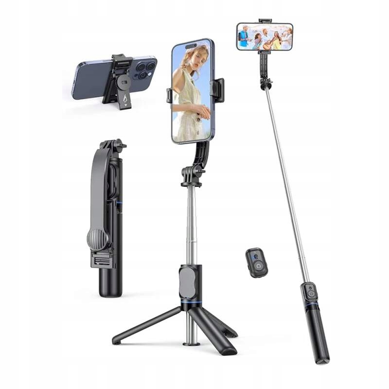 Statyw Selfie Stick C01) 106 cm czarny