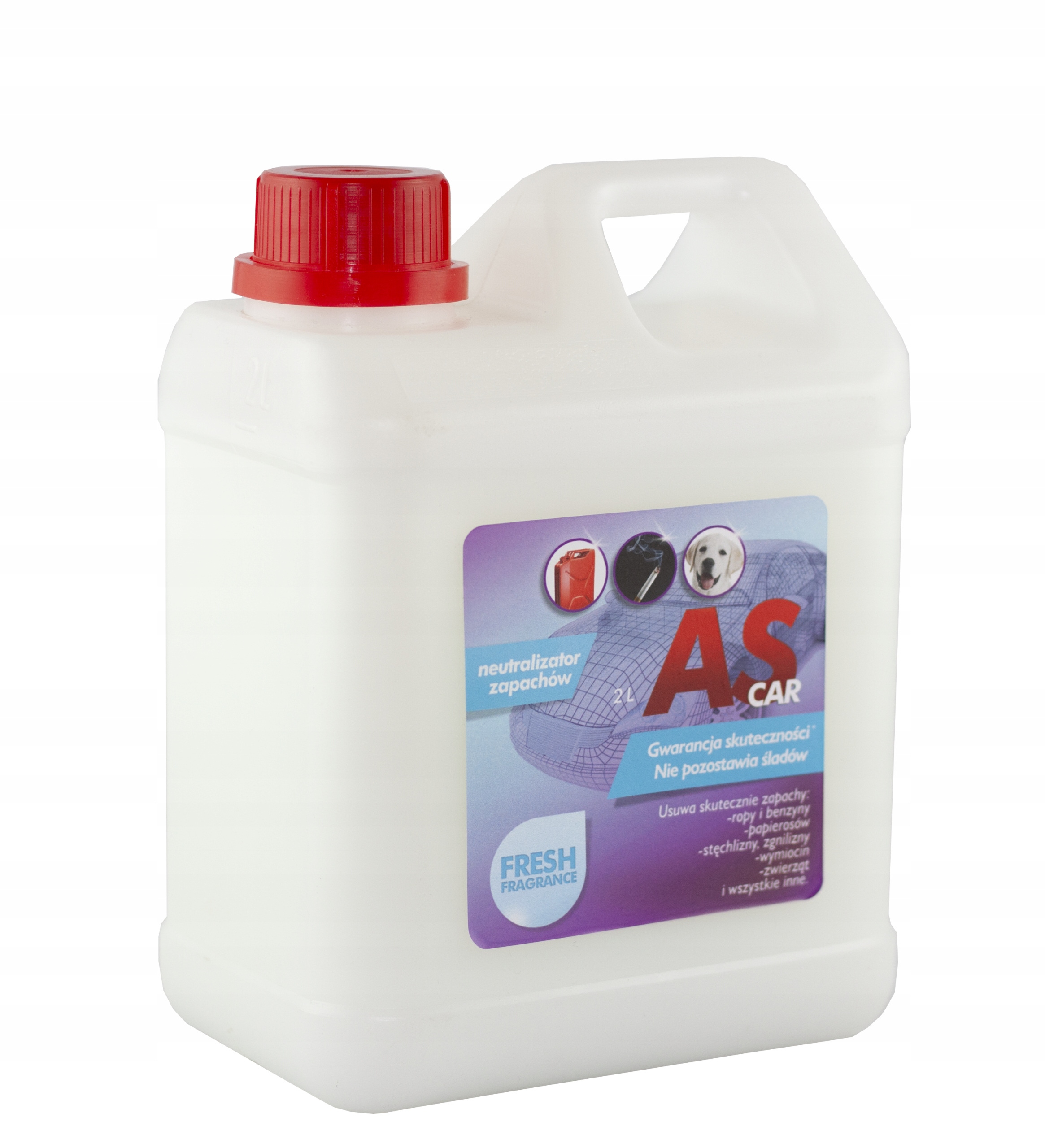 As Car neutralizátor zápachu Ropy a Benzínu 2 litry