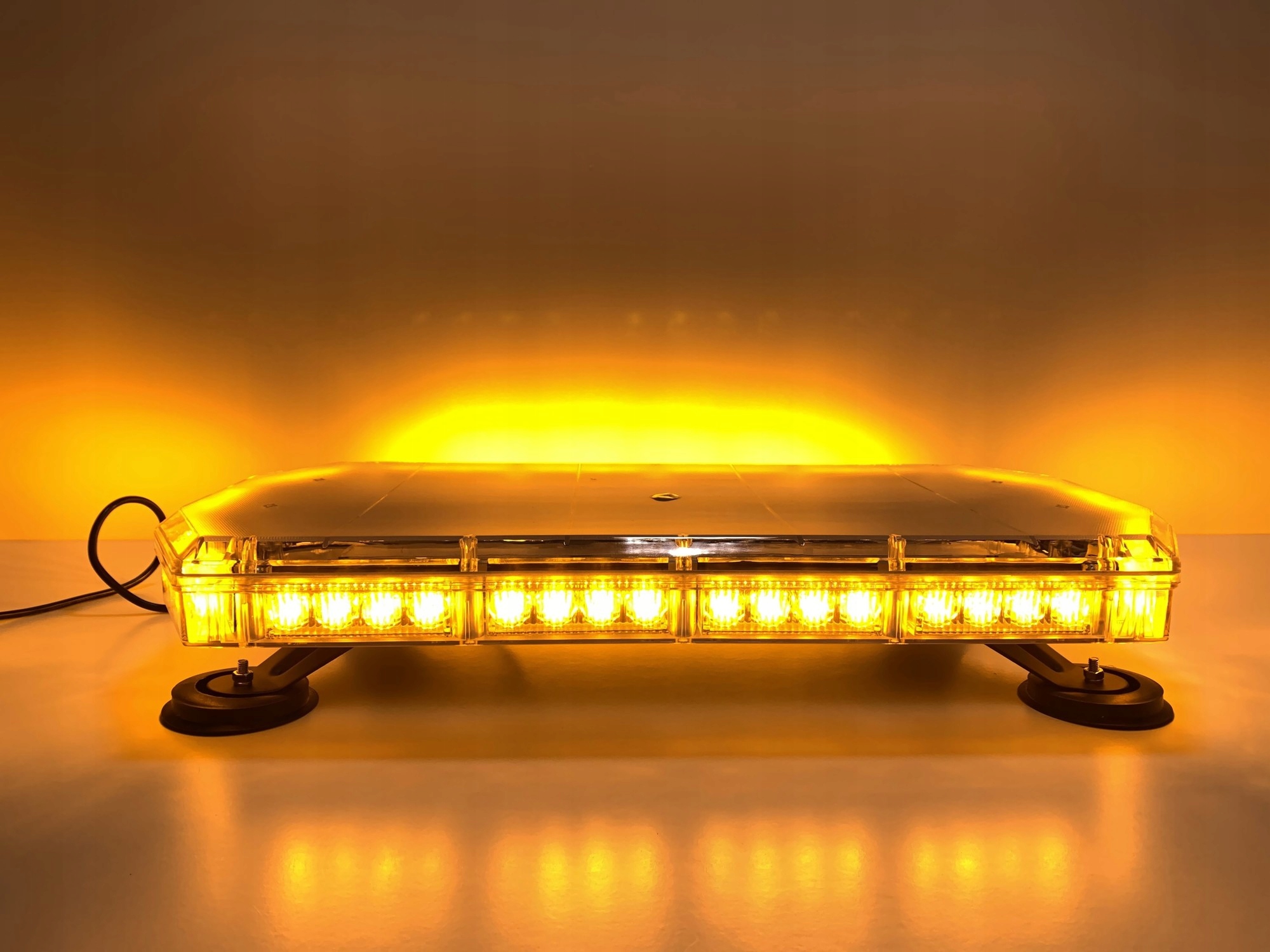 BELKA OSTRZEGAWCZA LED 60cm KOGUT MAGNES 12v 24v Producent części Inny