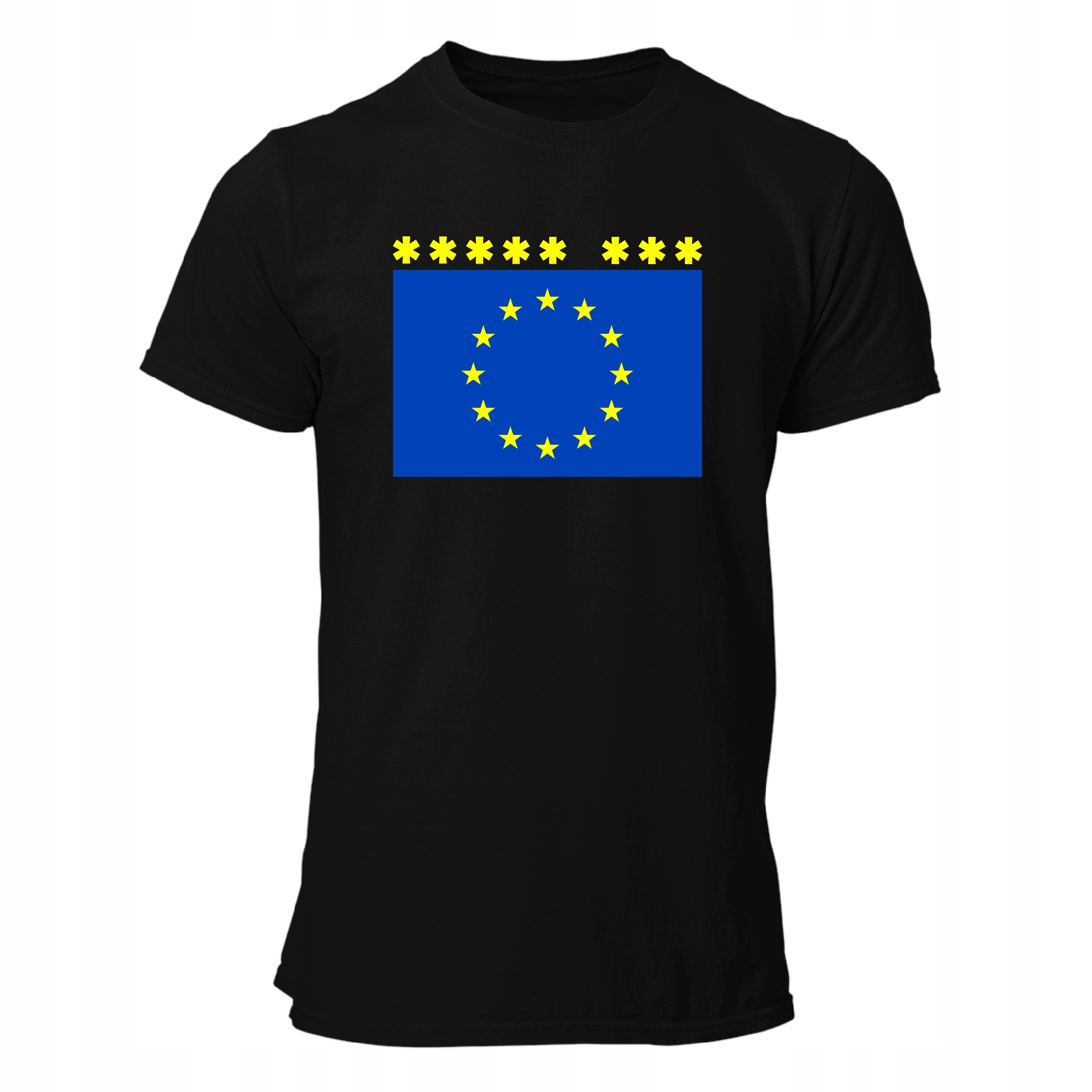 

Koszulka Tshirt Unia Europejska Pis Ruch 8 Gwiazd
