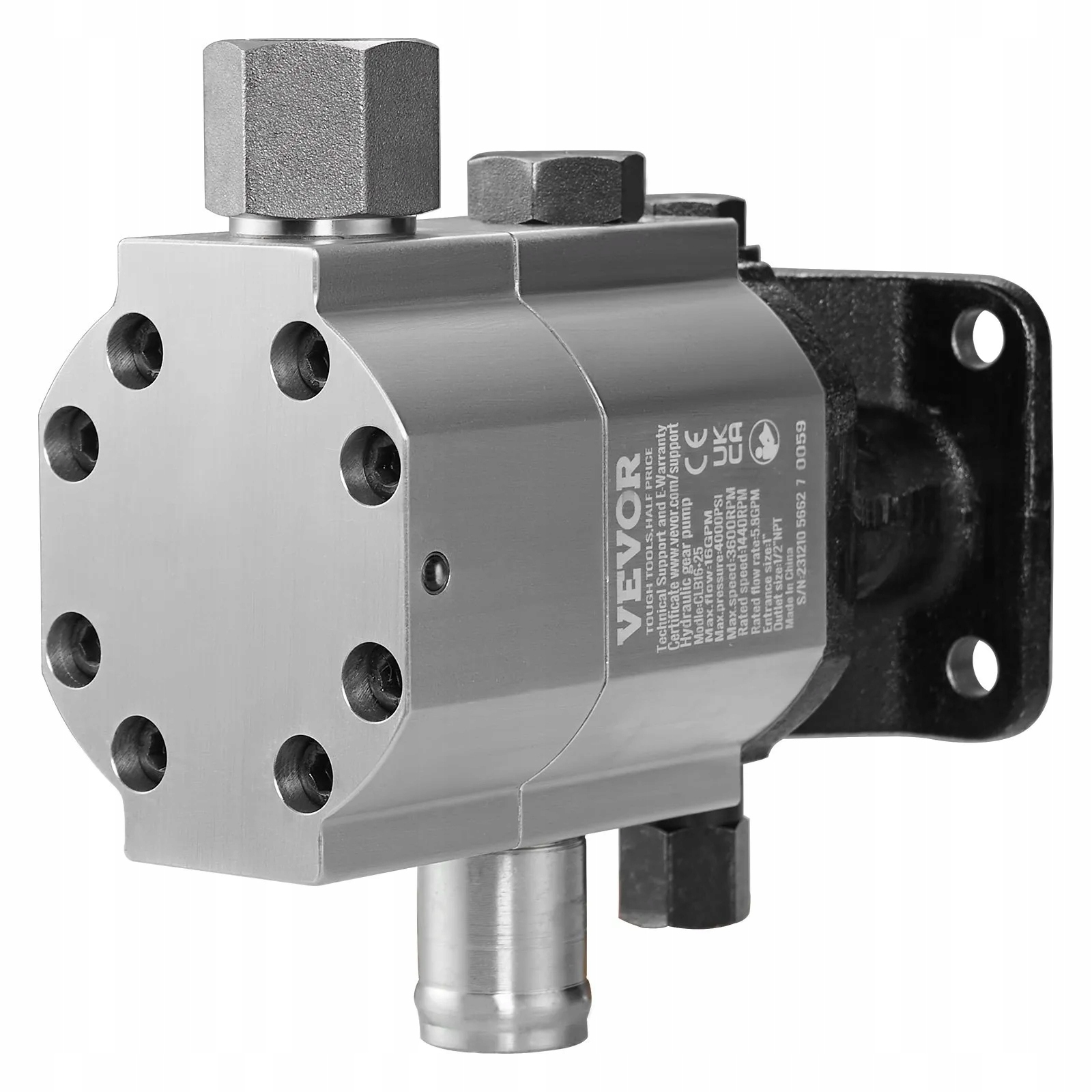 Hydraulická pumpa pro štípač 2-stupňová 60 l/min 3600 Rpm pro dřevo