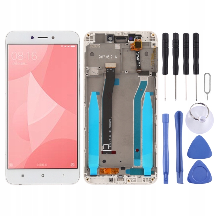 TFT LCD Screen for Xiaomi Redmi 4X Digitizer Full Assembly with White