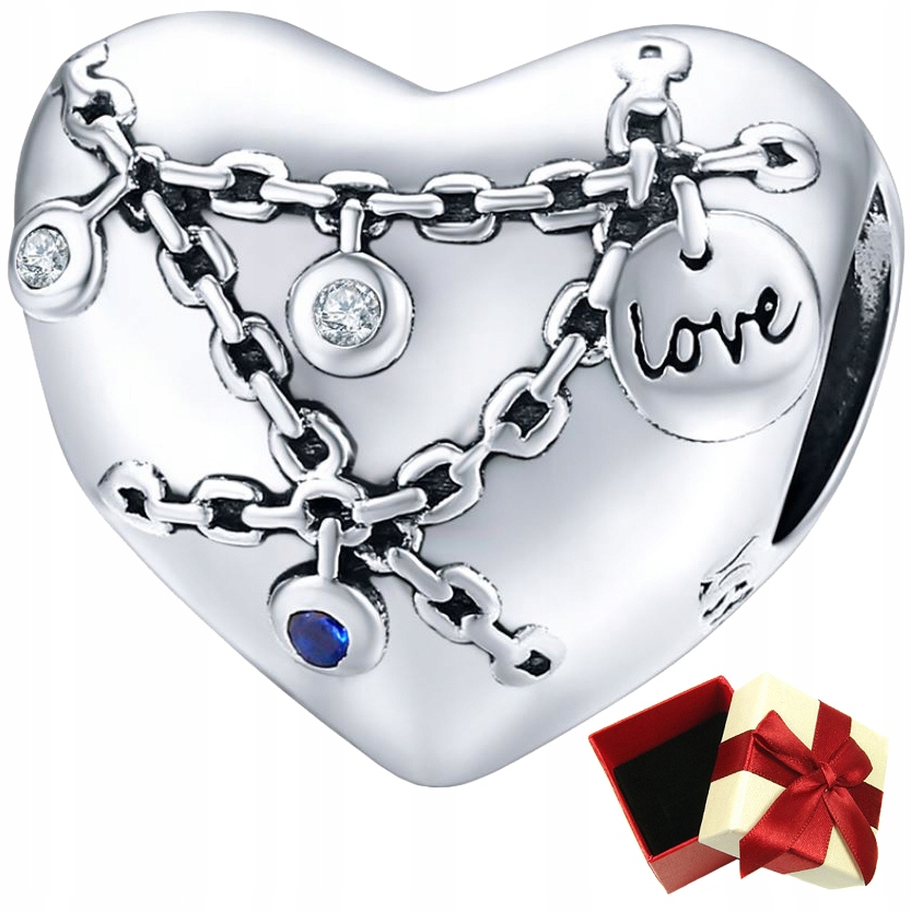 

Charms do Pandora Serce Więź srebro 925 koralik