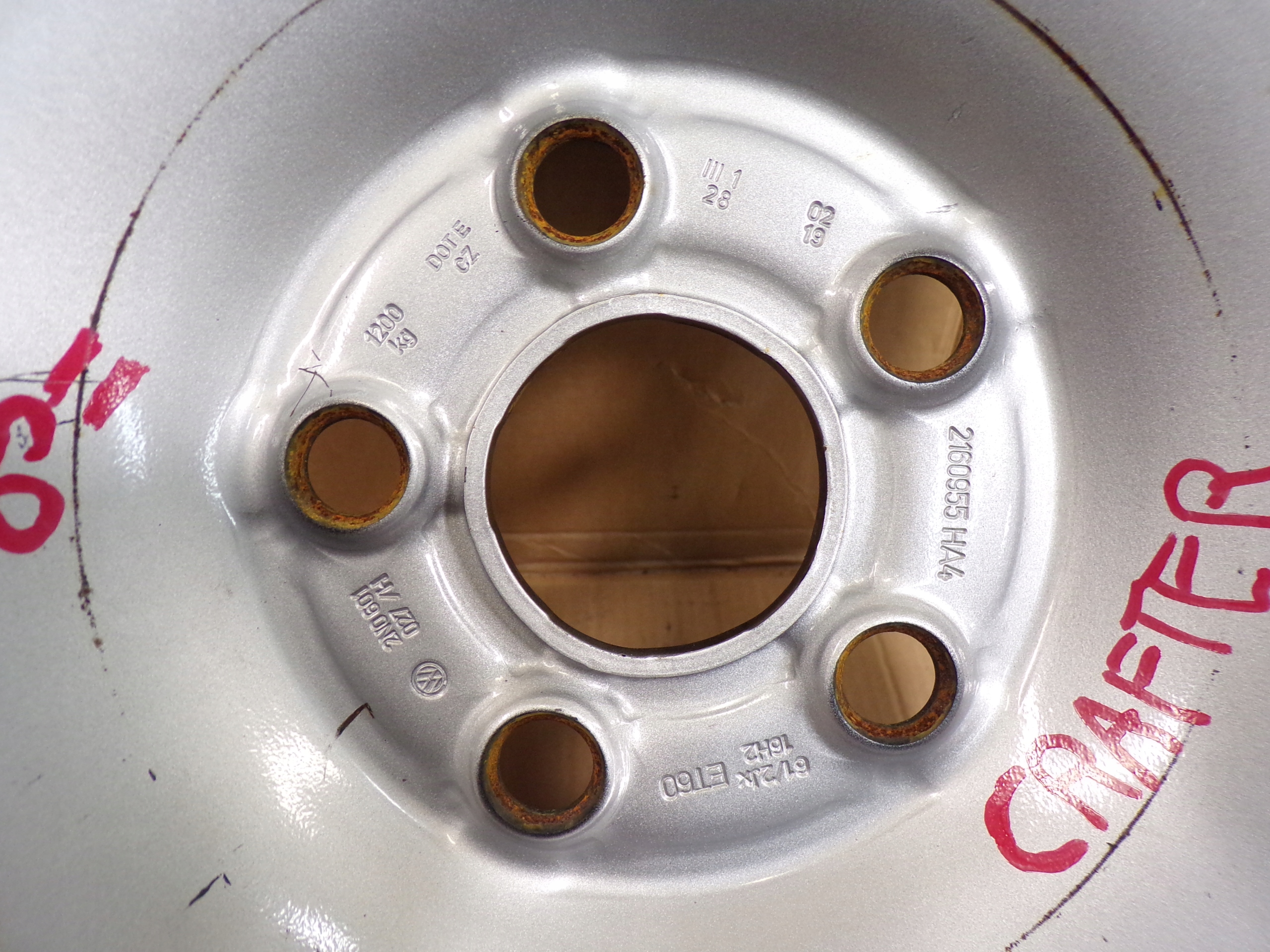 VW CRAFTER MAN 16- original disk 16 " 2N0601027H