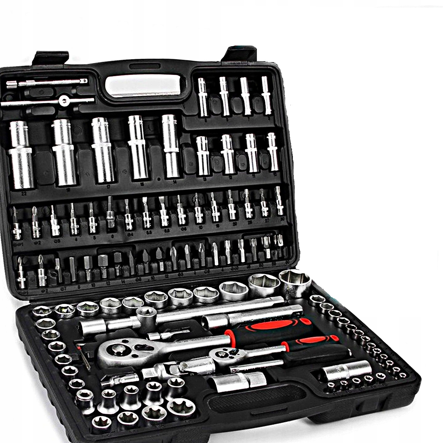 ZESTAW KLUCZY NASADOWYCH KLUCZE NASADOWE 108 EL Producent code m