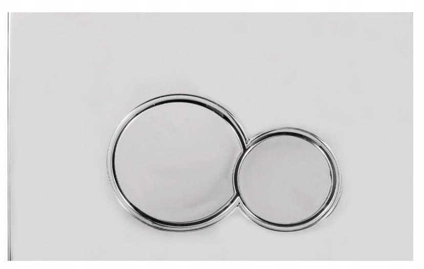 Splachovací tlačítko S chrom pro Wc Alcaplast Delfin Alcadrain Onnline