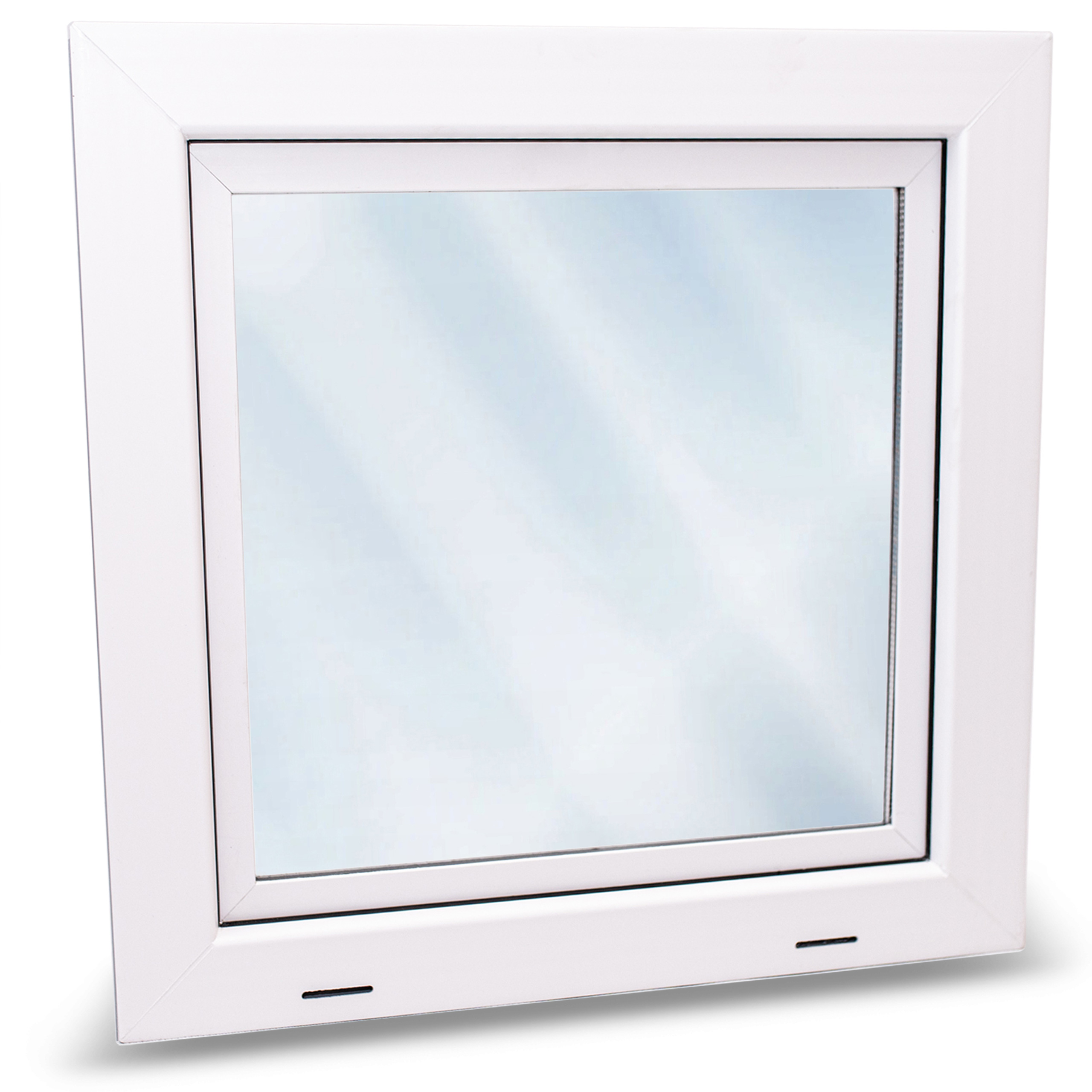 Okno Pvc 60x60 Ekonomická Pivnica Garážová Eko Výklopná 600x600 Biela