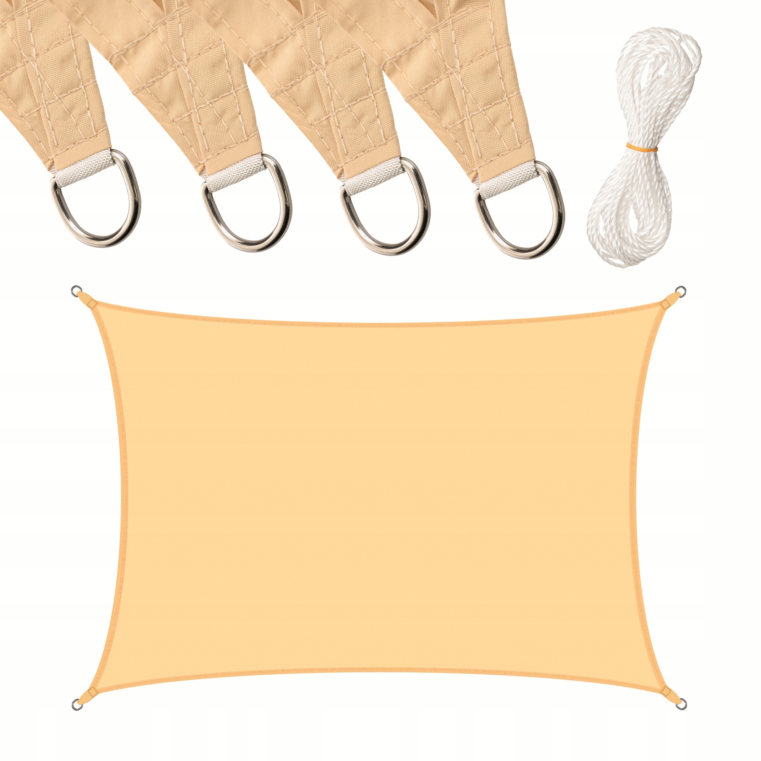 Sluneční Zahradní Plachta Zatemňovací Voděodolná 3x4 m Obdélník