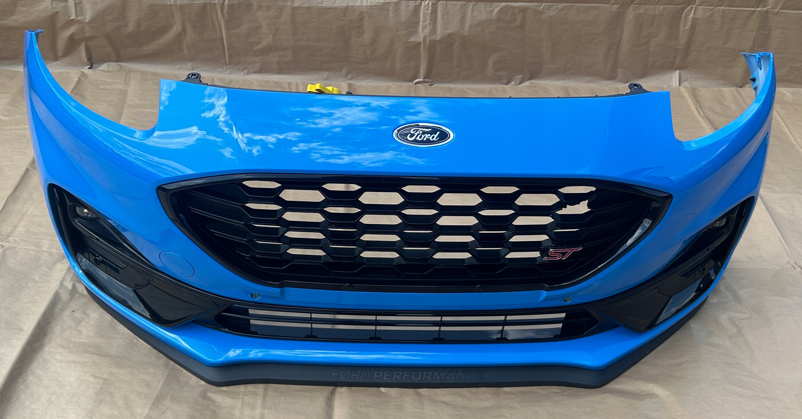 FORD PUMA MK2 ST 2019-2025 bumper front VASTRAFFIC BLUE PDC original