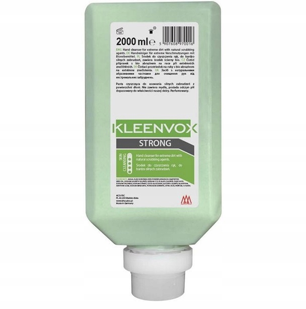 KLEENVOX сильная чистящая паста сильная грязь