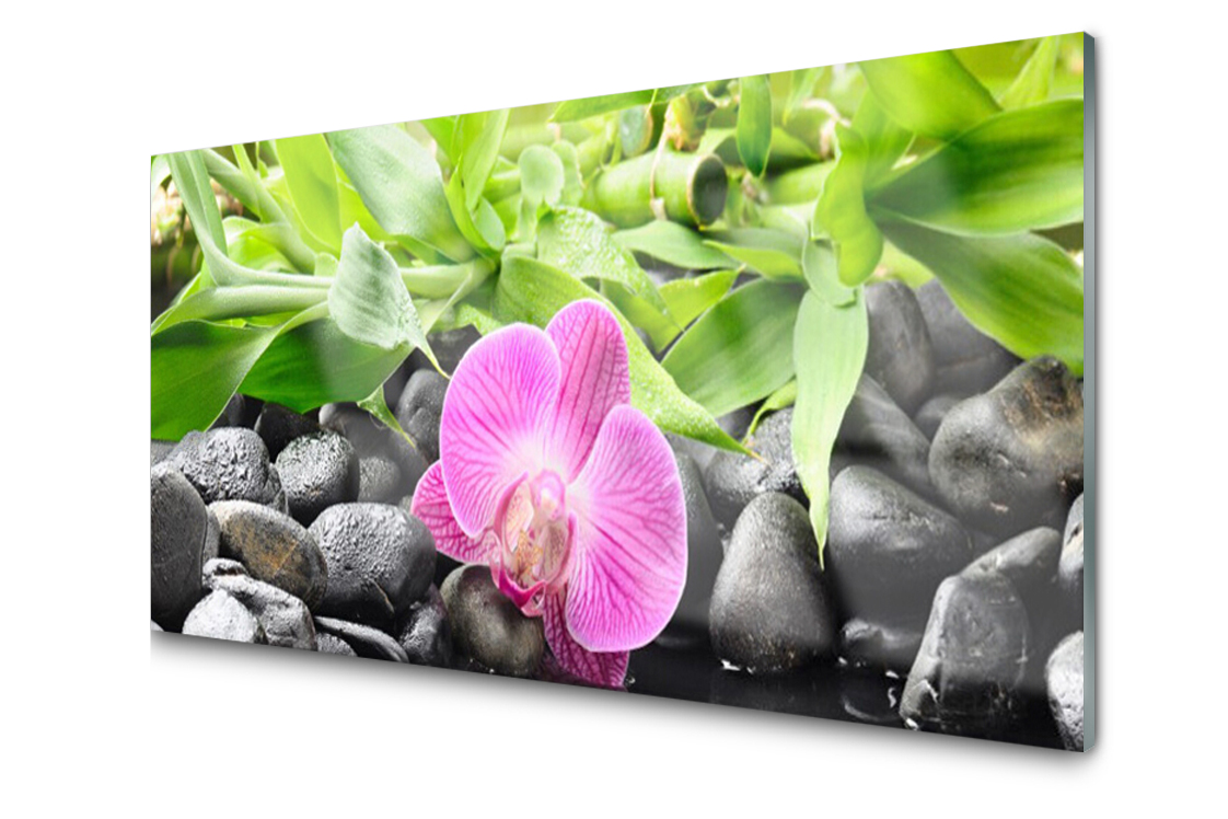 

Panel szklany Płytka Kwiaty Orchidea Zen 140x70