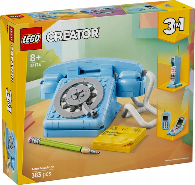 stavebnice Lego Creator 31174 Telefon v retro stylu