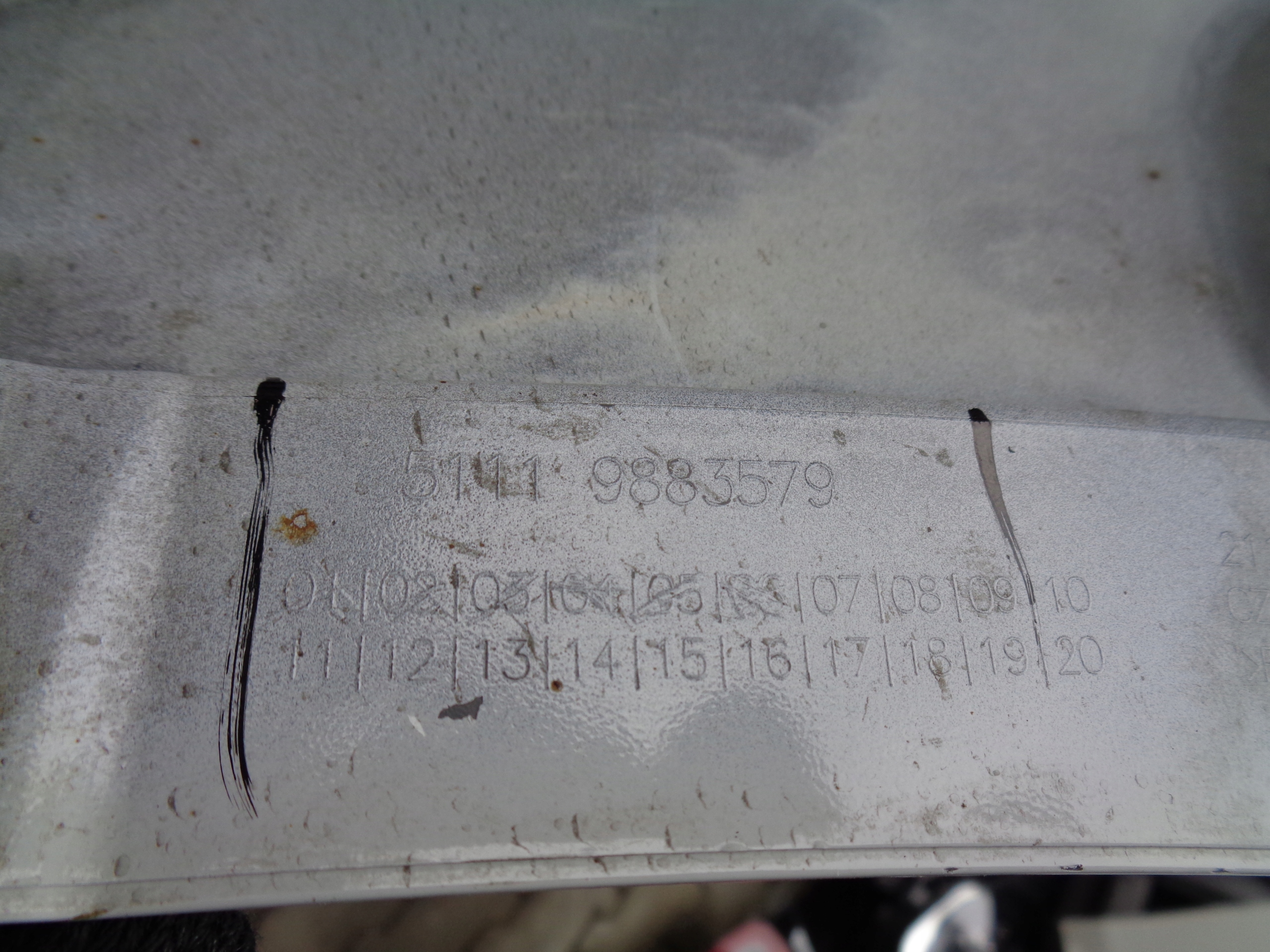 front bumper BMW X1 U11 22- NR 45798