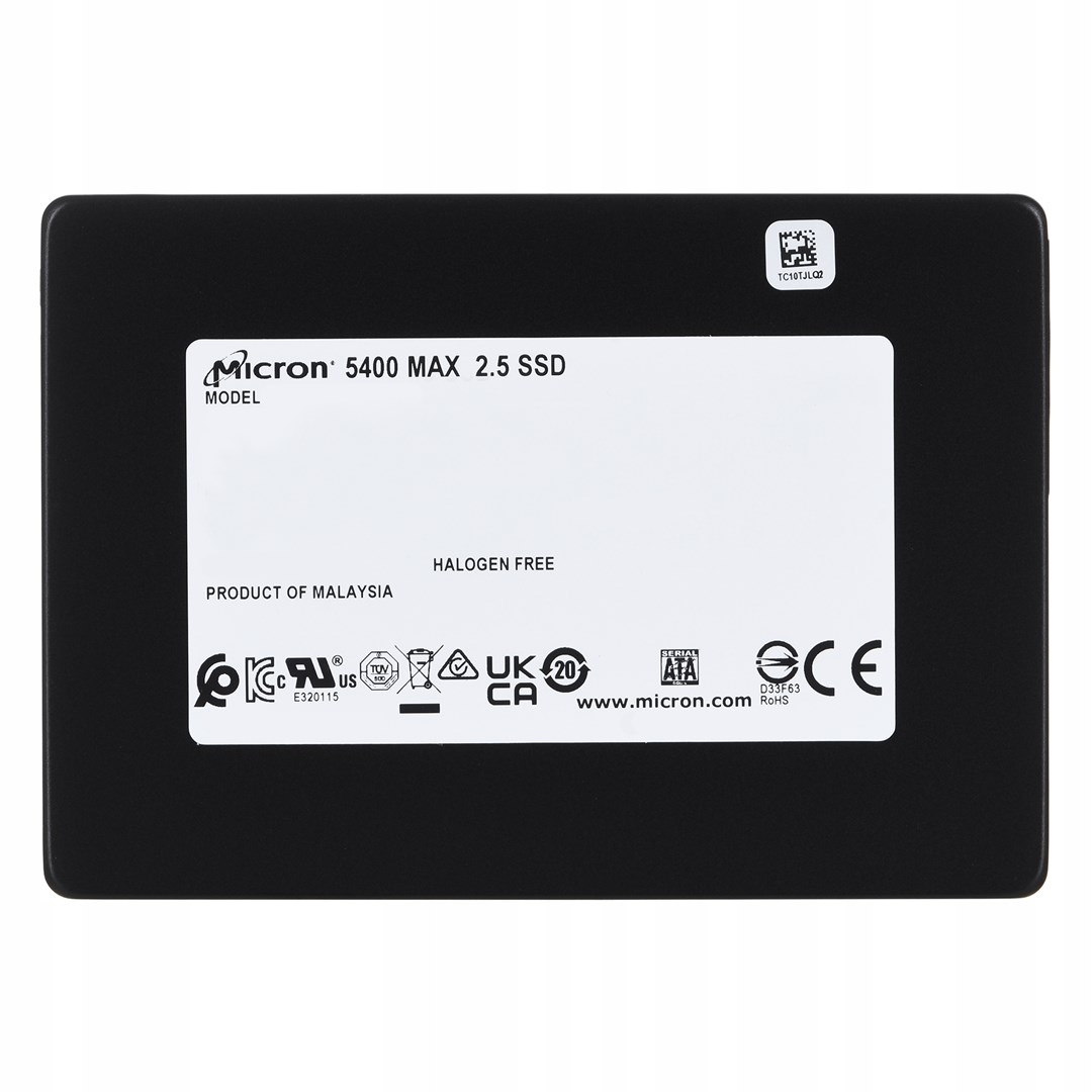 Micron 5400 Max 2.5 1,92 Tb Serial Ata III 3D Tlc Nand Dysk Twardy